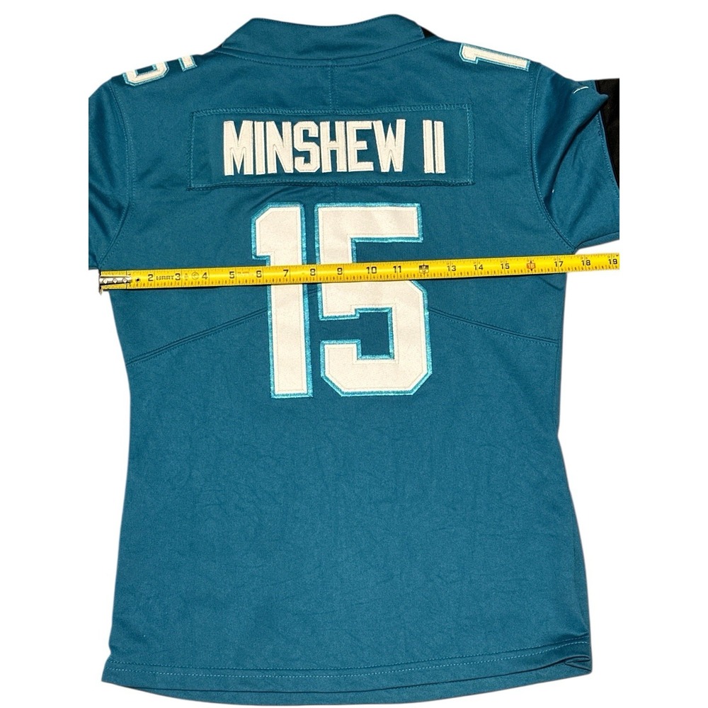 Nike Jacksonville Jaguars Gardner Minshew ll #15 NFL On Field Jersey YOUTH S - Picture 7 of 10